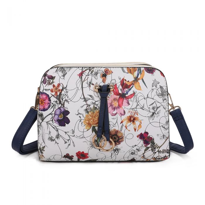 RB220805Floral print messenger bag