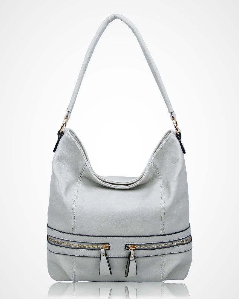 RS17003  Zip Pocket Details Shoulder Bag