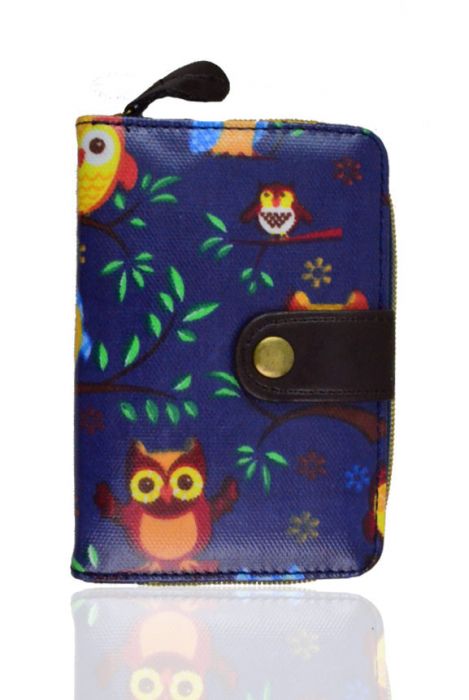 RF686602 - 2 Zip around People Doll Long Purse Wallet