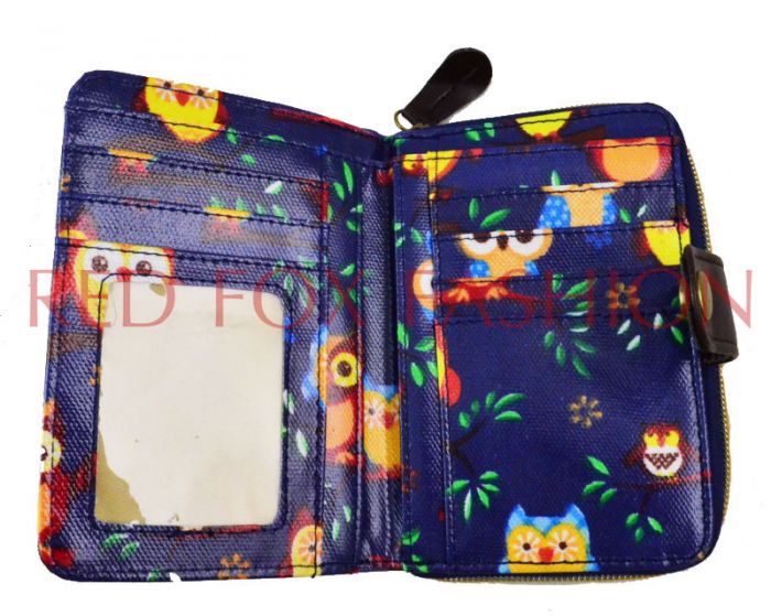 RF686602 - 2 Zip around People Doll Long Purse Wallet