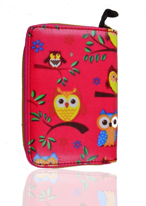 RF686602 - 2 Zip around People Doll Long Purse Wallet
