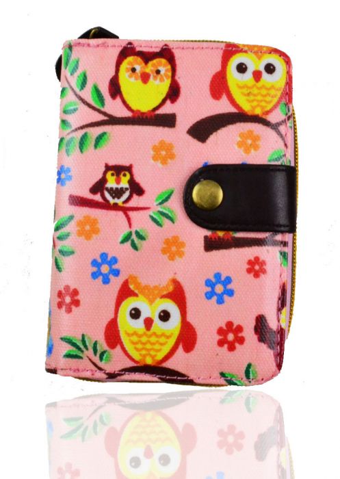 RF686602 - 2 Zip around People Doll Long Purse Wallet