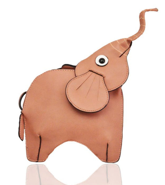 WOW7003 Small elephant messenger bag with movable trunk