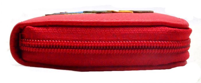 RF686601 - 1 Zip around People Doll Long Purse Wallet