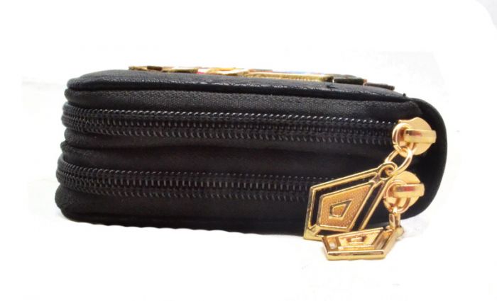 RF686601 - 1 Zip around People Doll Long Purse Wallet