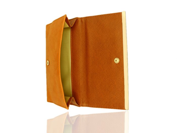 P1403 LARGE SIZE Classic Functional Evening Clutch Purse Wallet Trifold with outer coin pocket