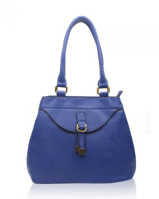 RS17006  Strap Detail Shoulder Bag With Two Compartments