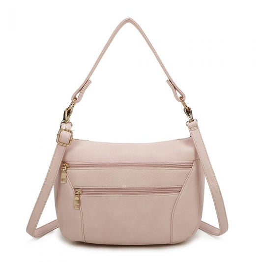 RB220801 Multi zipper pocket small crossbody shoulder bags