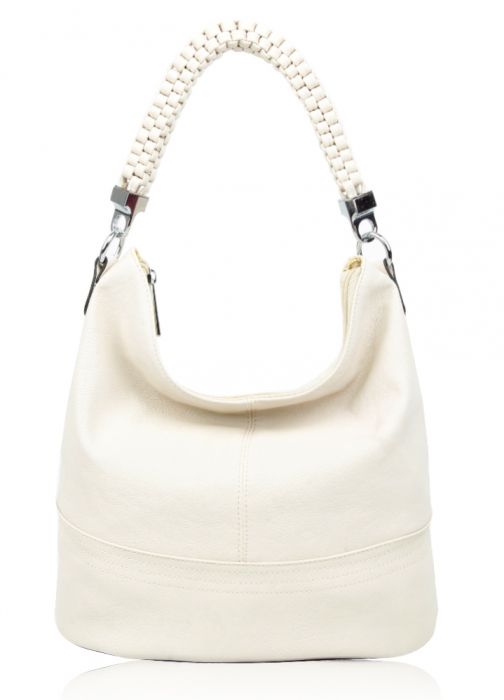 RX160931 Braided Strap Top-Handle Handbag